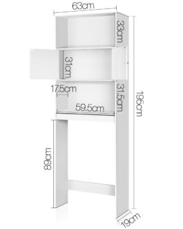 Bathroom Storage Cabinet White