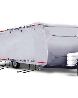 New 14FT 15FT 16FT CARAVAN CAMPERVAN COVER Pop Top Water-Resistant Heavy Duty